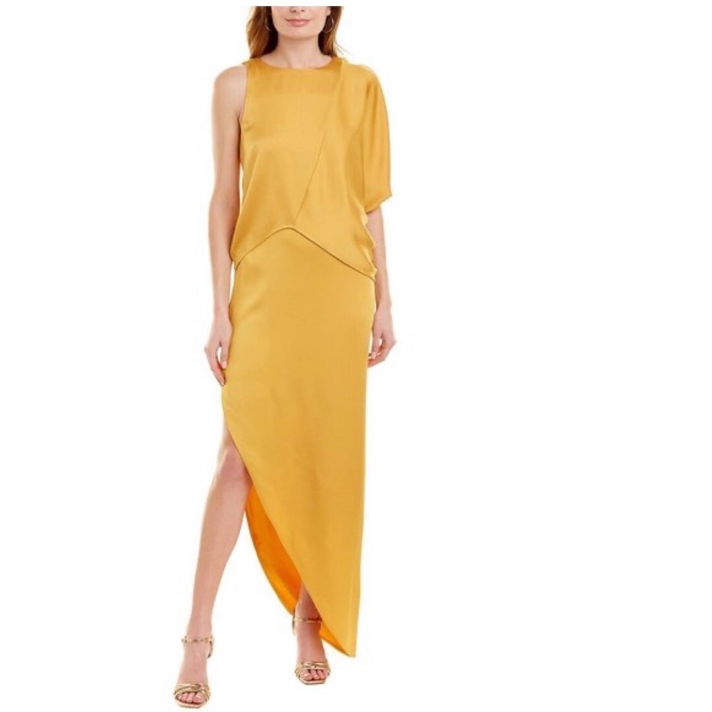 Halston Dramatic Drape Gown
